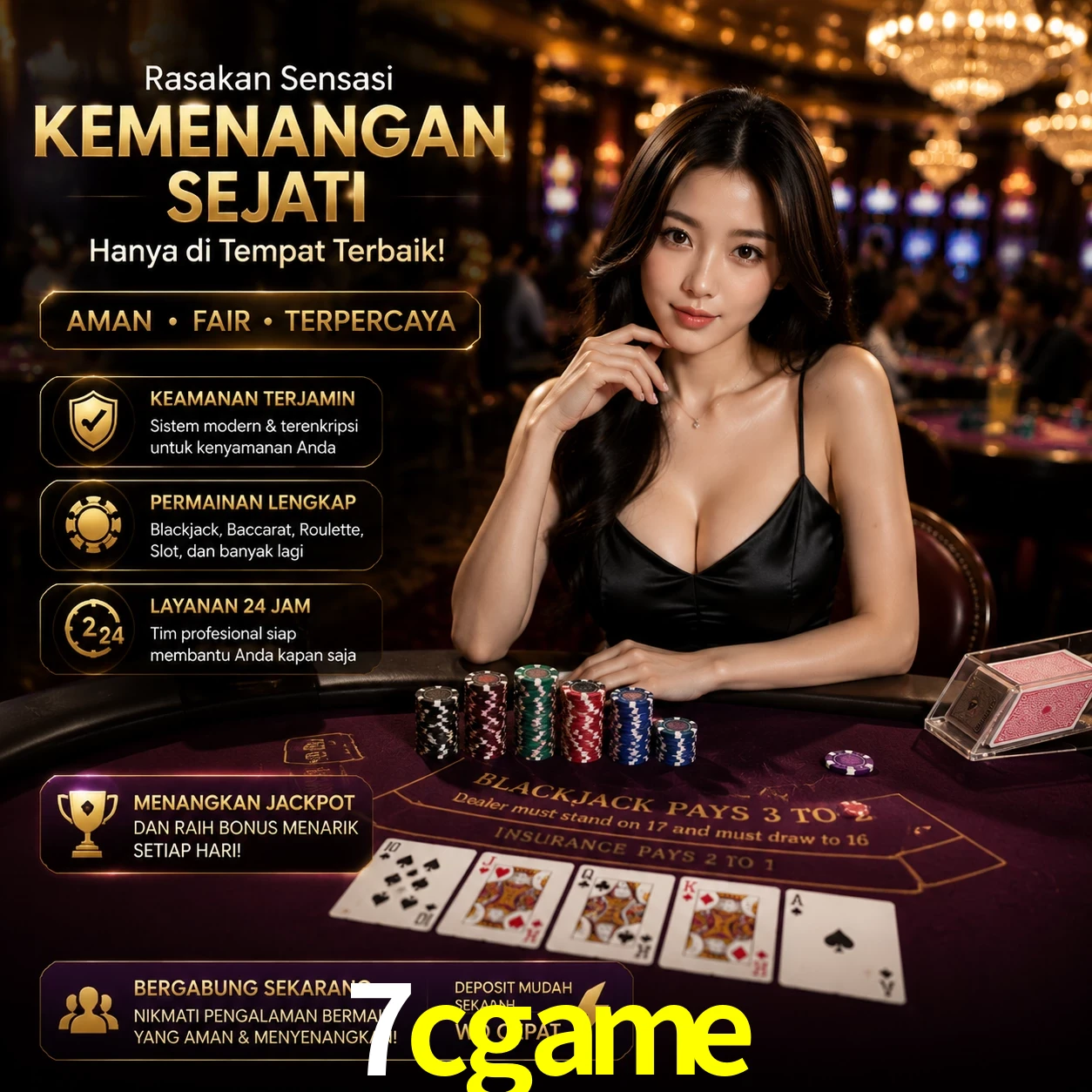 Bônus exclusivos membros VIP 7cgame